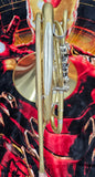 King Fidelio Detachable Bell Brushed Finish Double French Horn (Free Postage Lower 48 States)