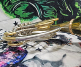 Conn V8D Modified 667 Tail Cut Bell Double French Horn W/ Miles Flare (Free Postage Lower 48 States)