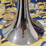 Olds Fullerton California Nickel Silver "Closet Queen" Double French Horn (Free Shipping Lower 48 USA)