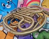 King Schmidt Rotary/Piston Valve Double French Horn (Free Postage Lower 48 States)