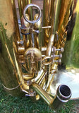 Tuba King 1151 BBb Marching Contra Tuba W/Neck 277022 (Free Shipping Lower 48 States)