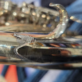 Yamaha 668VN Nickel Silver Double French Horn FANTASTIC COMPRESSION (Free Postage Lower 48 States)