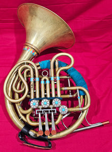 King Fidelio 2269 Custom Southwestern Theme Double French Horn (Free Postage Lower 48 States)