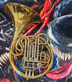 Alexander 103 Gold Brass Double French Horn (Free Postage Lower 48 States)