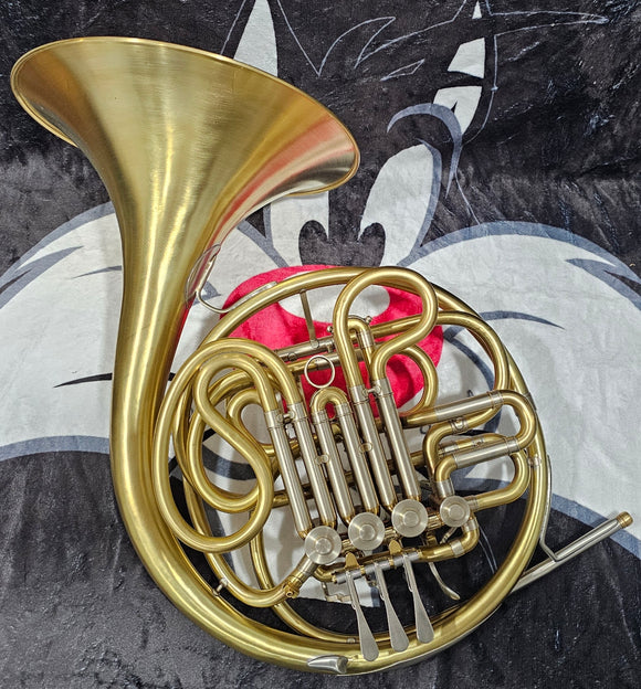 Conn 6D Eastlake Ohio Yellow Brass Double French Horn (Free Postage Lower 48 States