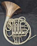 Lawson Nickel Silver Double French Horn W/Nickel Bronze Bell (Free Postage Lower 48 States)