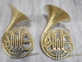 Two King Fidelio Double French Horn Lot for School (Free Postage Lower 48 States)