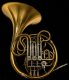 Alexander 103 Gold Brass Double French Horn (Free Postage Lower 48 States)