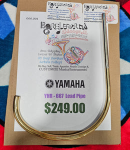 Yamaha YHR-667 Double French Horn Lead Pipe 000,001 (Free Shipping Lower 48 States)