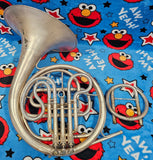 C.G. Conn 2D Wonder Silver Single F French Horn from 1916  (Free Postage Lower 48 States)