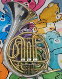 King Schmidt Rotary/Piston Valve Double French Horn (Free Postage Lower 48 States)