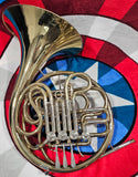 Conn 6D Elkhart Indiana L Series Double French Horn (Free Postage Lower 48 States)