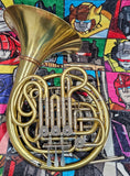 Yamaha YHR-668 Yellow Brass Detachable Bell Double French Horn (Free Postage Lower 48 States)