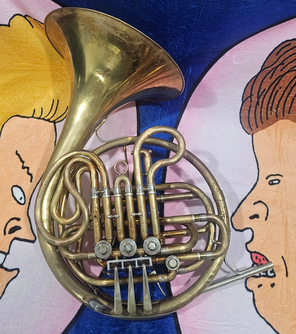 King Yellow Brass Double French Horn 