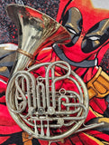 Reynolds Chambers Nickel Silver Cut Bell Double French Horn (Free Shipping Lower 48 States)