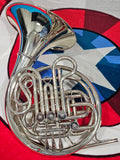Yamaha 668ND Nickel Silver Double French Horn (Free Postage Lower 48 States)