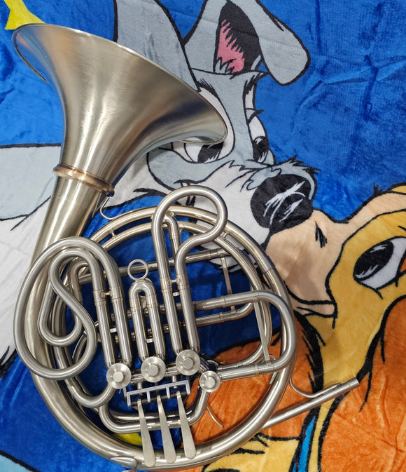 King Eroica Detachable Bell Nickel Silver Double French Horn (Free Postage Lower 48 States)