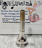 UMI 7BW Silver French Horn Mouthpiece U-001 (Free Shipping Lower 48 States)