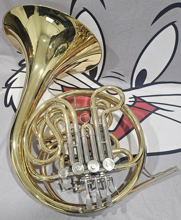Conn 7D Geyer Wrap Yellow Brass Double French Horn (Free Postage Lower 48 States)