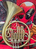 King Single B French Horn With A Stop Arm (Free Postage Lower 48 States)