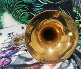 Kruspe Gold Brass Wendler Compensating Double French Horn (Free Postage Lower 48 States)