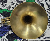 Vincent Dell'Osa Philadelphia PA German Stencil (Hans Hoyer?) Double French Horn (Free Postage Lower 48 States)