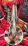Reynolds Chambers Nickel Silver Cut Bell Double French Horn (Free Shipping Lower 48 States)