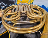 Yamaha 567 / 667 / 87 Custom Geyer Wrap Double French Horn W O'Malley Lead Pipe (Free Postage Lower 48 States)