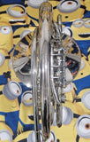 Olds Fullerton California Nickel Silver "Closet Queen" Double French Horn (Free Shipping Lower 48 USA)