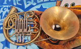 Conn 6D Modified Yellow Brass Screw-Bell Double French Horn (Free Postage Lower 48 States)