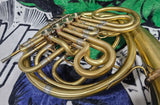 Vincent Dell'Osa Philadelphia PA German Stencil (Hans Hoyer?) Double French Horn (Free Postage Lower 48 States)