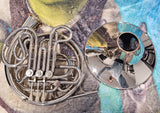 Conn 8D Eastlake Ohio Nickel Silver Double French Horn (Free Postage Lower 48 States)