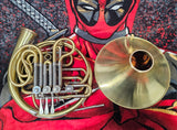 Yamaha 561 Modified Cut Bell Yellow Brass Double French Horn (Free Postage Lower 48 States)