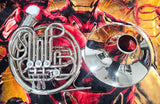 Yamaha YHR-668ND Nickel Silver Cut Bell Double French Horn (Free Postage Lower 48 States)