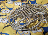 Olds Fullerton California Nickel Silver "Closet Queen" Double French Horn (Free Shipping Lower 48 USA)
