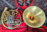 Yamaha 561 Modified Cut Bell Yellow Brass Double French Horn (Free Postage Lower 48 States)