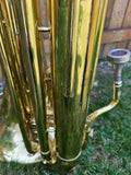 Tuba King 1151 BBb Marching Contra Tuba W/Neck & Mouthpiece 277019 (Free Shipping Lower 48 States)