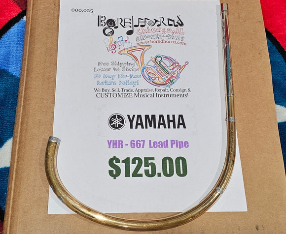 Yamaha YHR-667 Double French Horn Lead Pipe 000,025 (Free Shipping Lower 48 States)