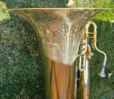 Tuba King 1151 BBb Marching Contra Tuba W/Neck & Mouthpiece 277019 (Free Shipping Lower 48 States)