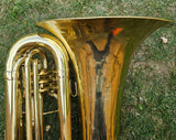 Tuba King 1151 BBb Marching Contra Tuba W/Neck 277022 (Free Shipping Lower 48 States)