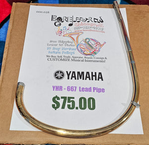 Yamaha YHR-667 Double French Horn Lead Pipe 000,028 (Free Shipping Lower 48 States)