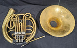 CF Schmidt Pre WW 1 Double French Horn (Free Postage Lower 48 States)
