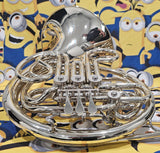 Yamaha 668N Nickel Silver Double French Horn (Free Postage Lower 48 States)