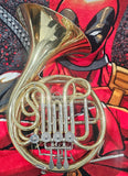 Yamaha 567 "Geyer Wrap" Yellow Brass Double French Horn (Free Postage Lower 48 States)