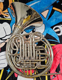 Yamaha 668VN Nickel Silver Double French Horn FANTASTIC COMPRESSION (Free Postage Lower 48 States)