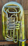 Miraphone 186 Tuba With Yamaha 321 Silver Bell (Free Postage Lower 48 States)