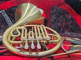 King Single B French Horn With A Stop Arm (Free Postage Lower 48 States)