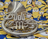 Conn 8D Eastlake Ohio Nickel Silver Double French Horn (Free Postage Lower 48 States)