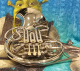 Conn 8D Eastlake Ohio Nickel Silver Double French Horn (Free Postage Lower 48 States)