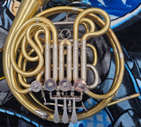 Yamaha 567 / 667 / 87 Custom Geyer Wrap Double French Horn W O'Malley Lead Pipe (Free Postage Lower 48 States)